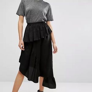ASOS deconstructed midi skirt